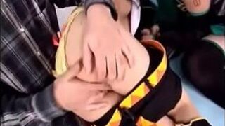 Хацунэ Мику и Кагамине Рин косплей ххх - порно видео